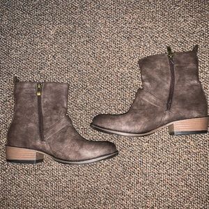 Brown Ankle Boots